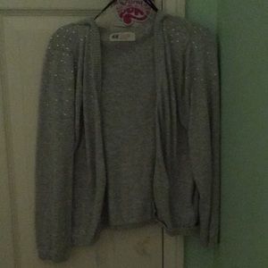 H&M Rhinestone Cardigan